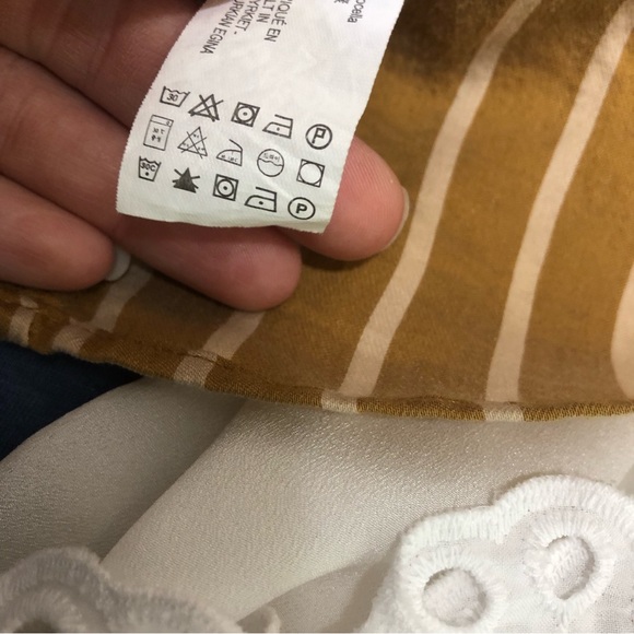 Zara Tunic Peplum Top Size Medium - Picture 11 of 14